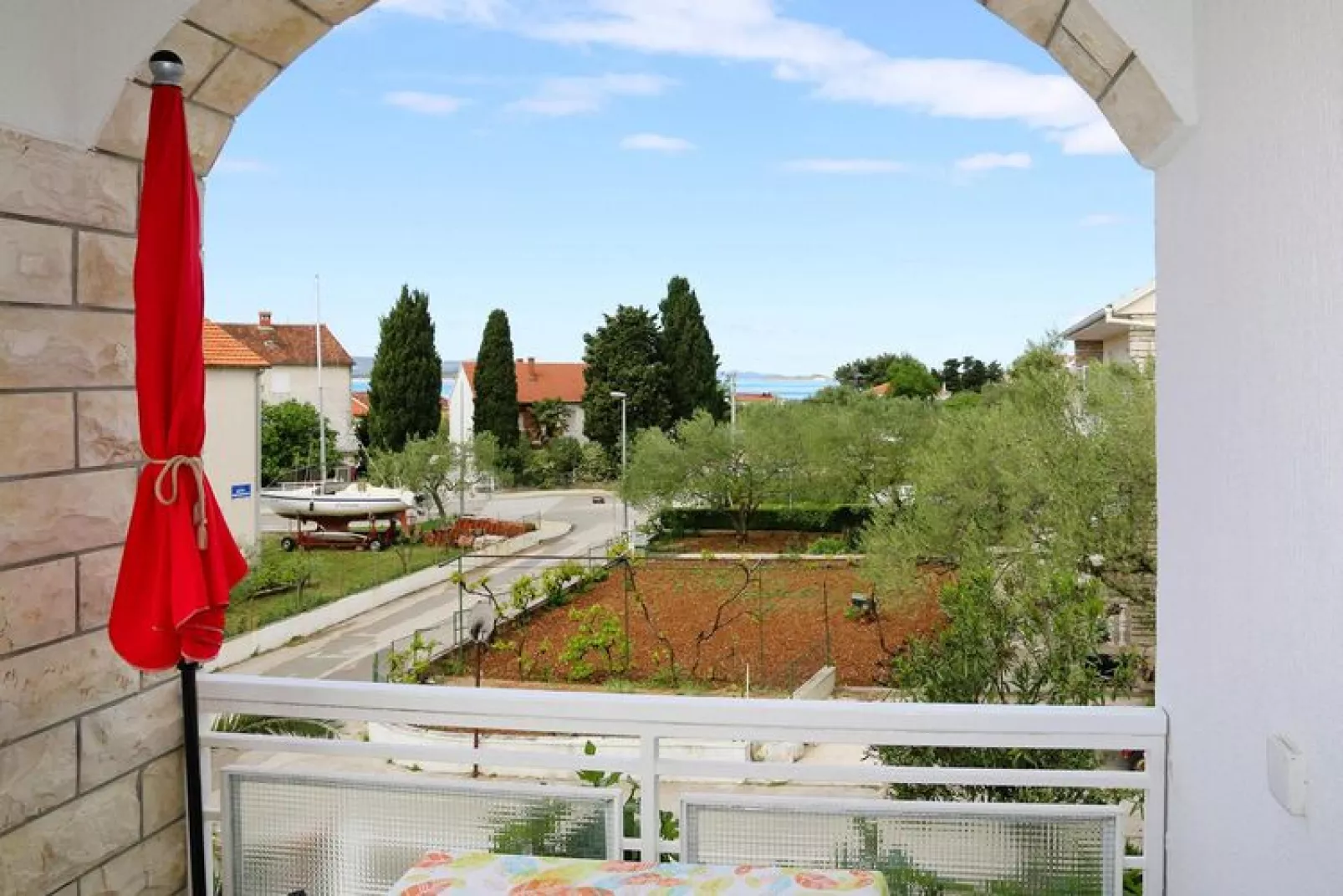 Apartments Adelheid, Biograd-Typ A5B, im OG, ca. 60 qm, für 1-4 Pers.-Terrace