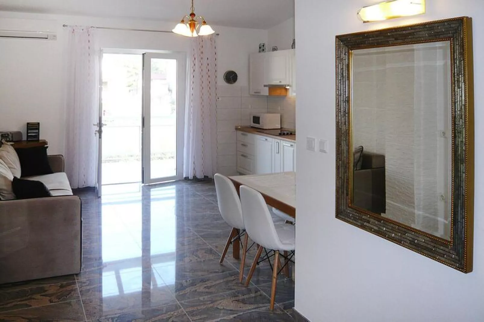 Apartments Adelheid Biograd-Typ A4 LUX ca 58 qm für 2 Pers-Living room