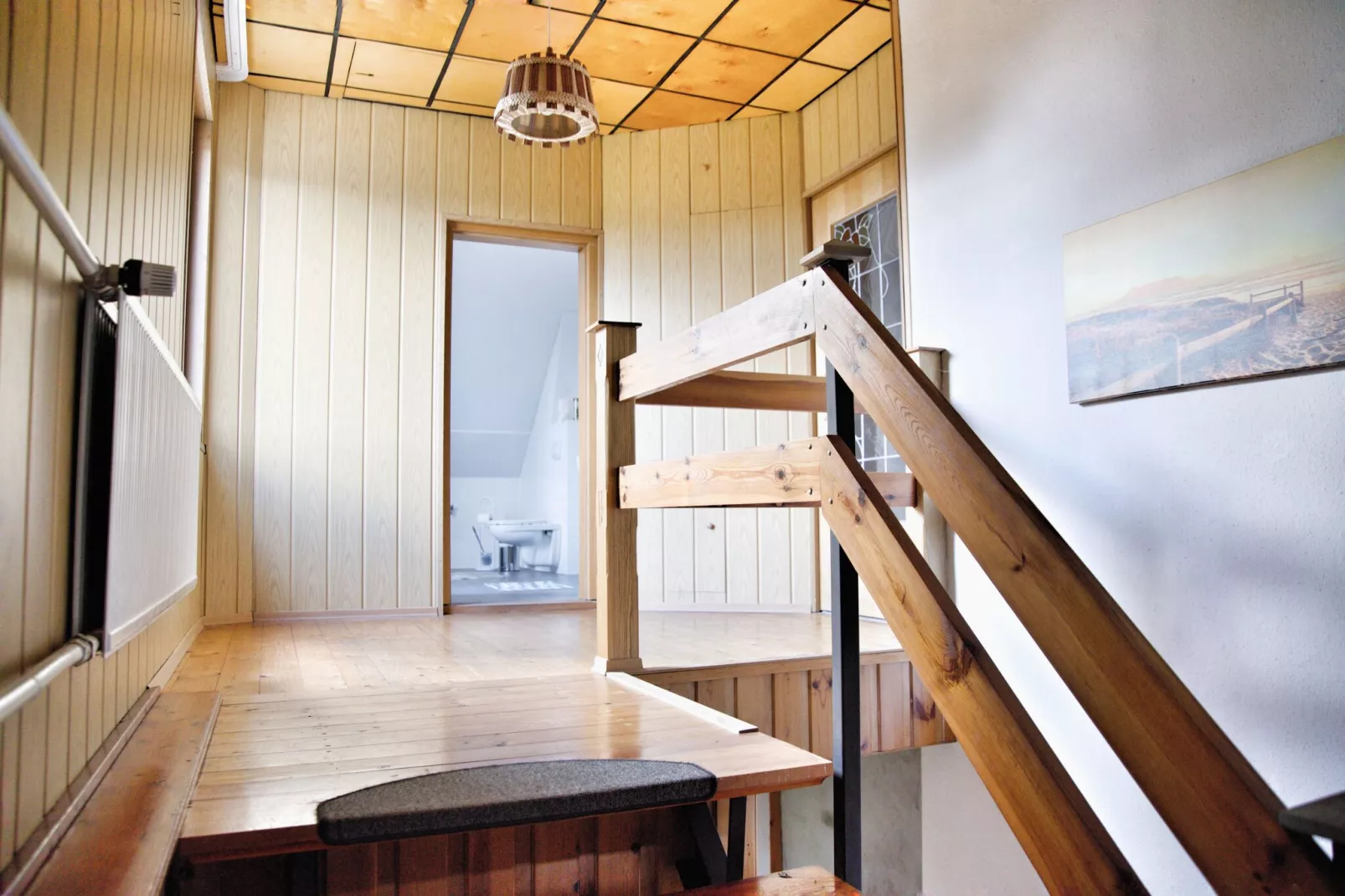 Ferienwohnung mit großer Dachterrasse-Landing