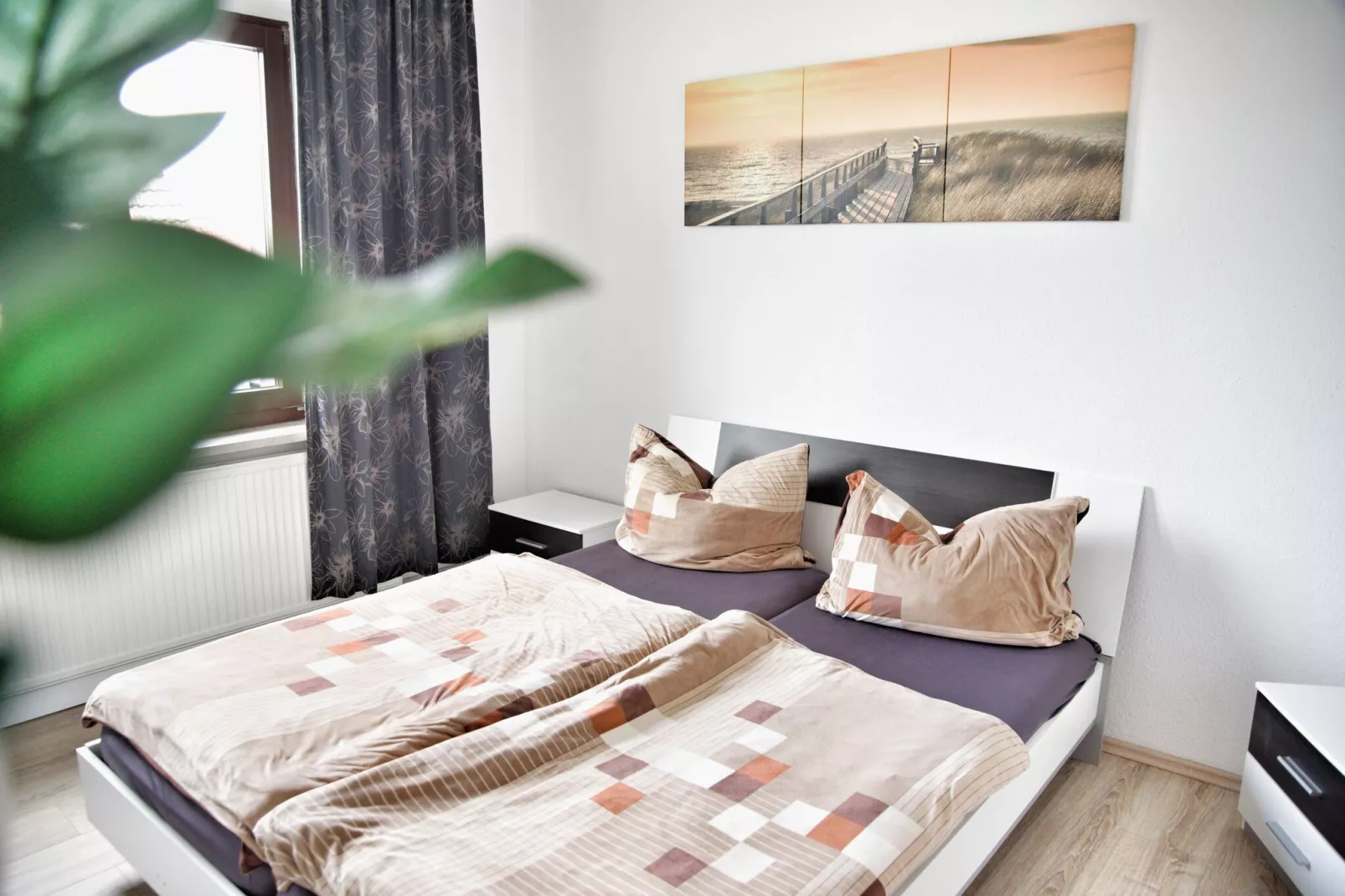 Ferienwohnung mit großer Dachterrasse-Bedroom