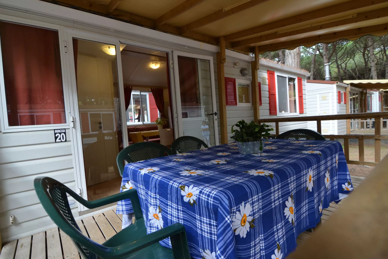 Case Mobili Mimosa-Terrace balcony