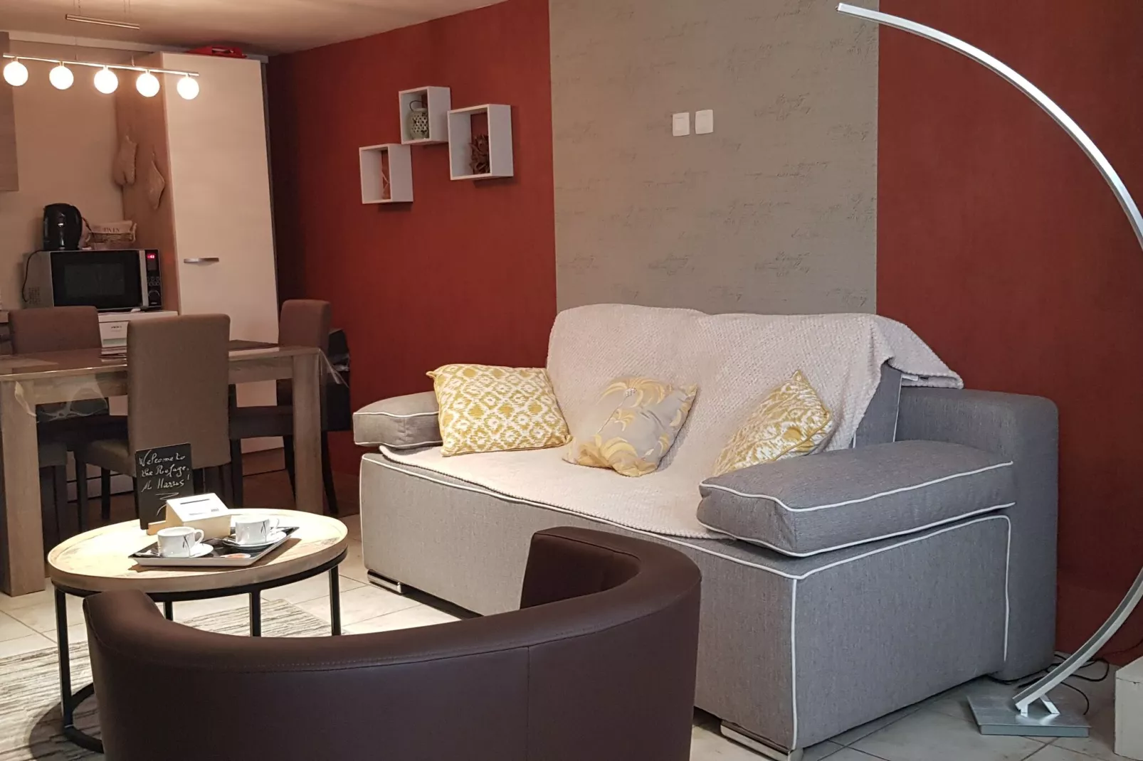 Le Refuge du Poète-Wohnzimmer