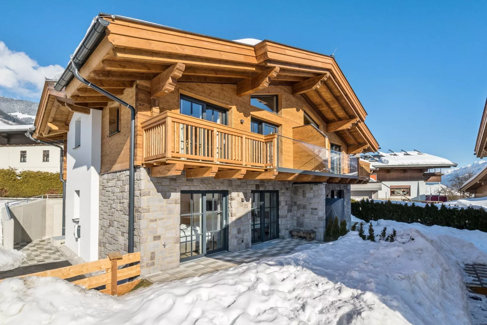 Green Garden Lodge A3 Walchen/Kaprun-Außenbereich Winter