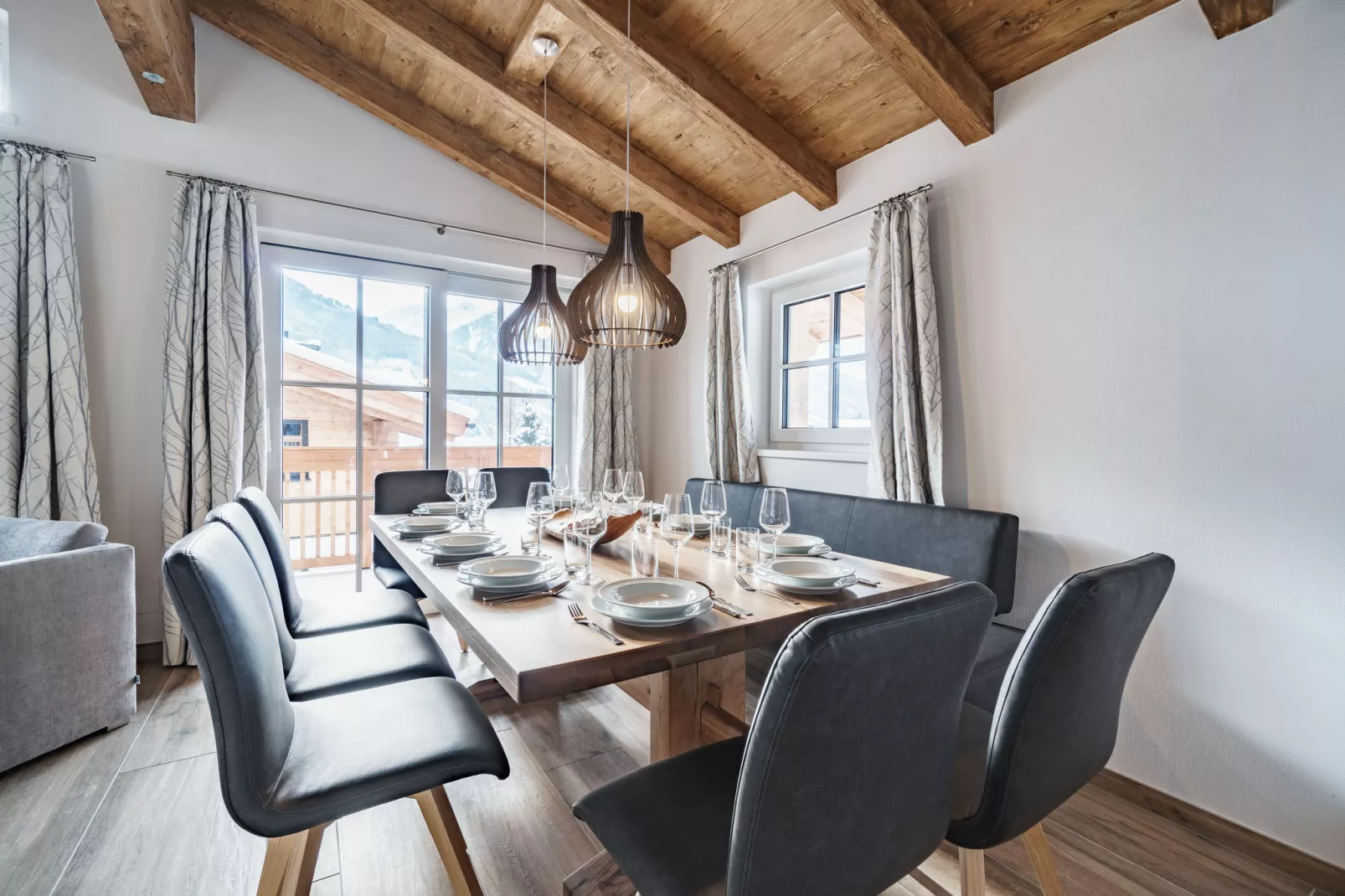 Green Garden Lodge A3 Walchen/Kaprun-Esszimmer