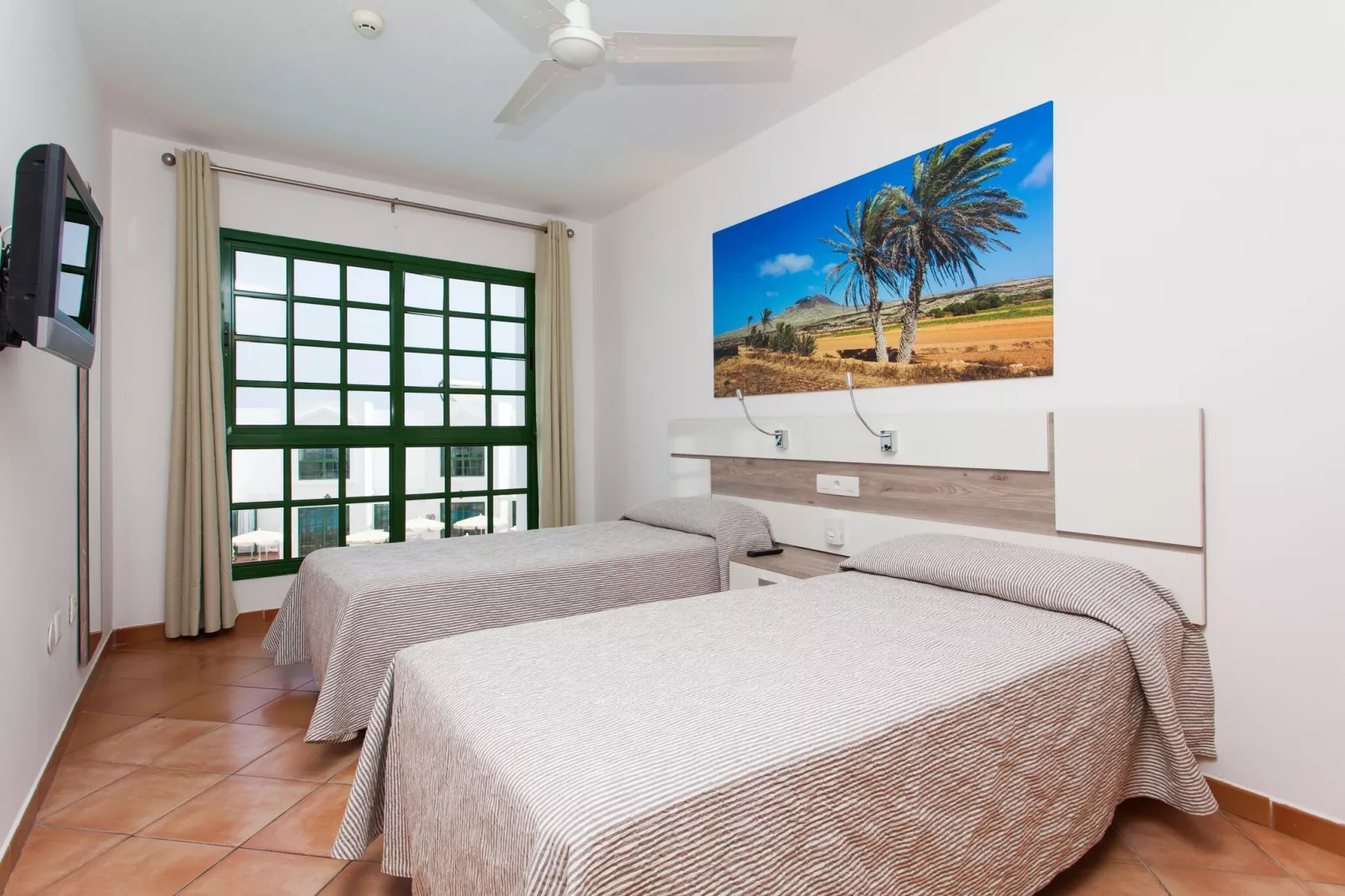 TAO Caleta Playa - 1-Bedroom Appartment Pool View-Chambre