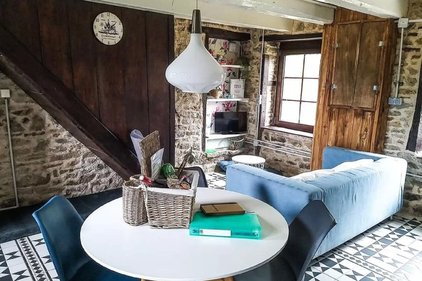La Ferme Ranciat-Dining room