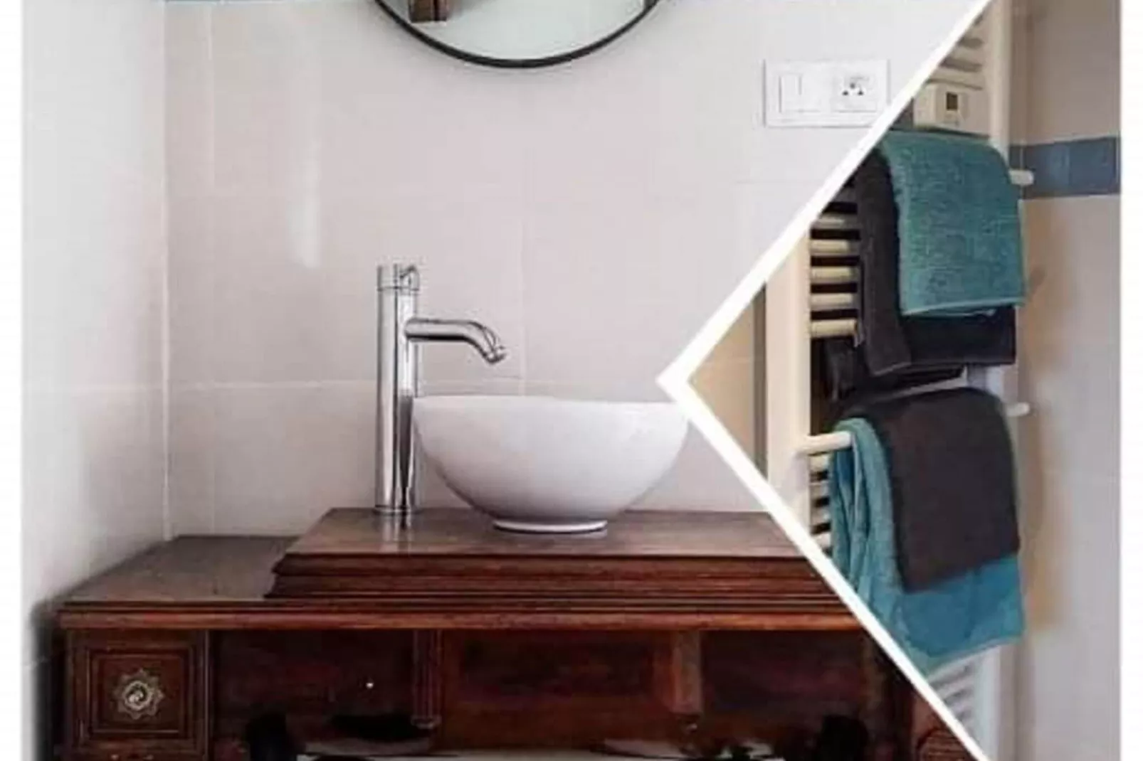 La Ferme Ranciat-Bathroom