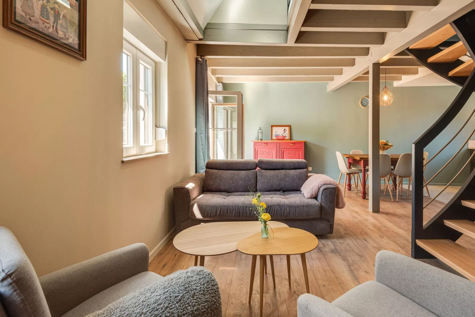 Grand Gite North-Living room