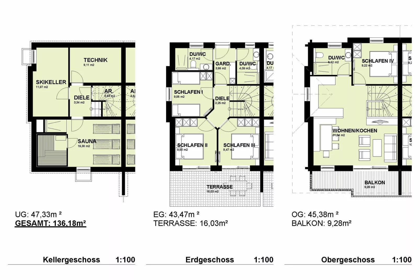 Green Garden Lodge A3 Walchen/Kaprun-Einrichtungen