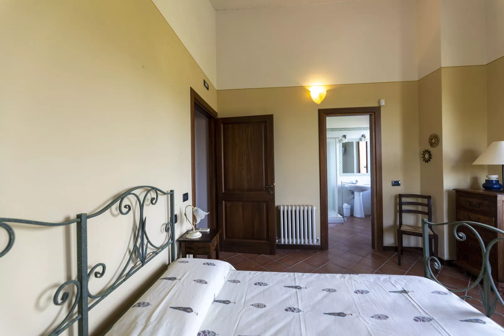 Villa Collemancio-Chambre