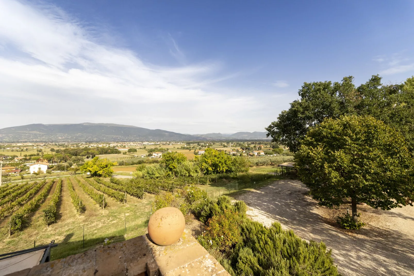 Villa Collemancio-Vue d'été