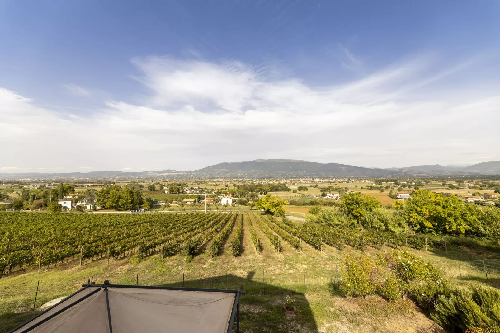 Villa Collemancio-Vue d'été
