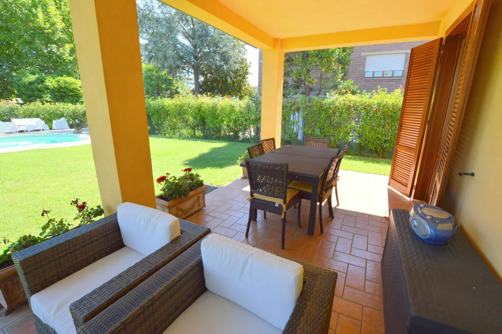 Villa Pali-Terrace balcony