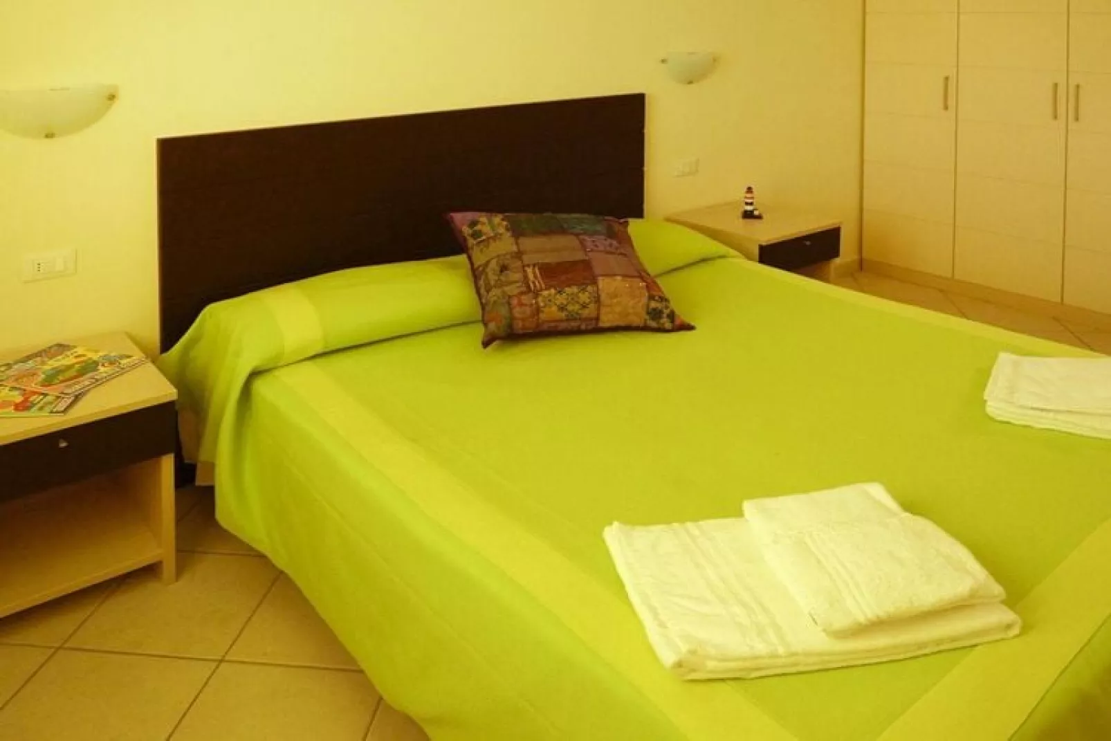 Holiday residence Rosa dei Venti, Vada-Bilocale 4 piano terra libeccio-Bedroom