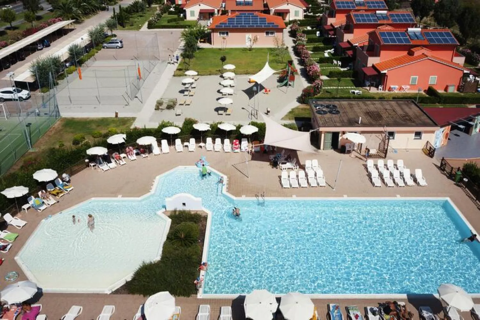 Holiday residence Rosa dei Venti, Vada-Bilo 5 Loft piano terra ponente-Schwimmbad