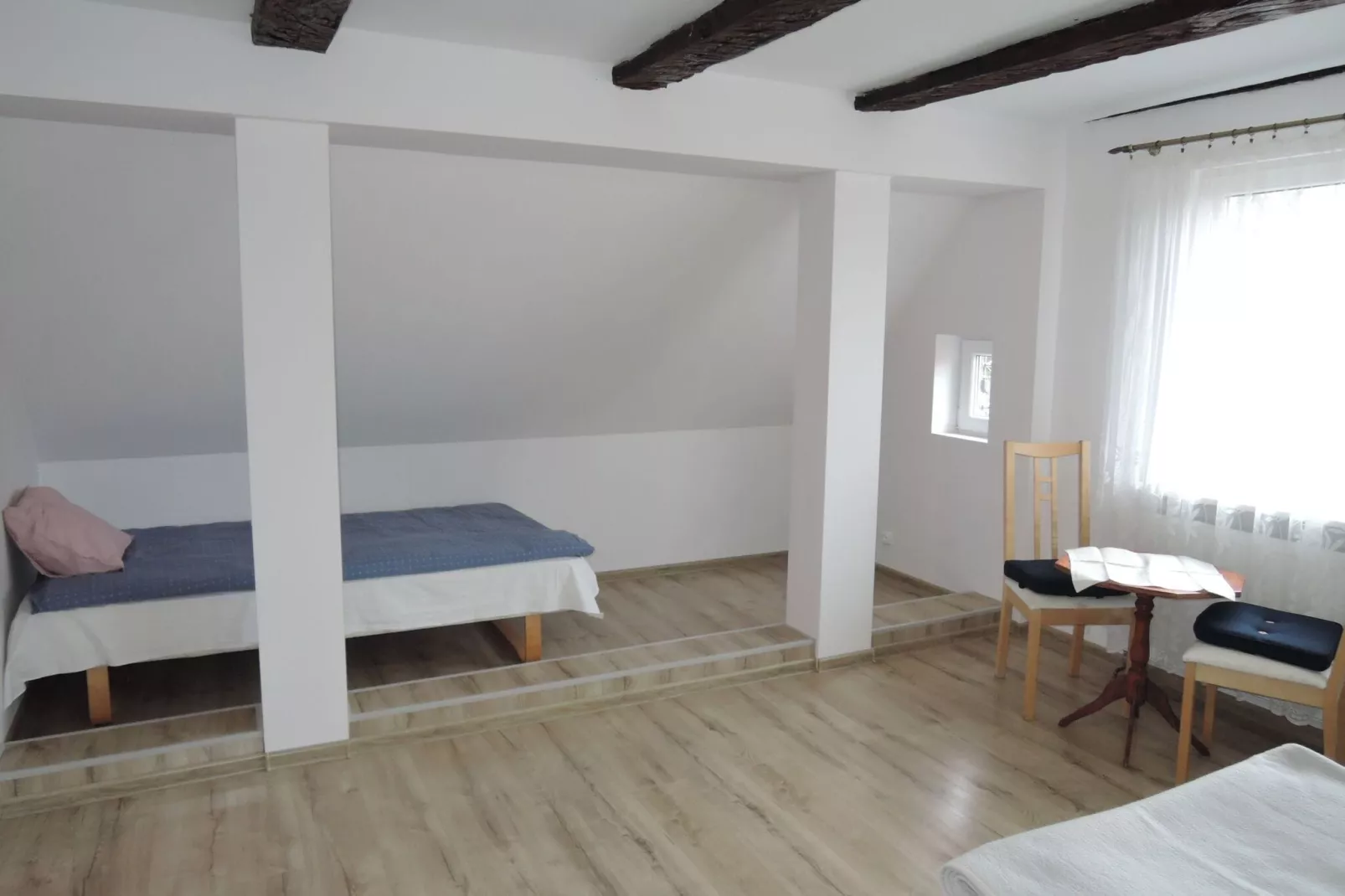 Red doored house Stepnica-Bedroom