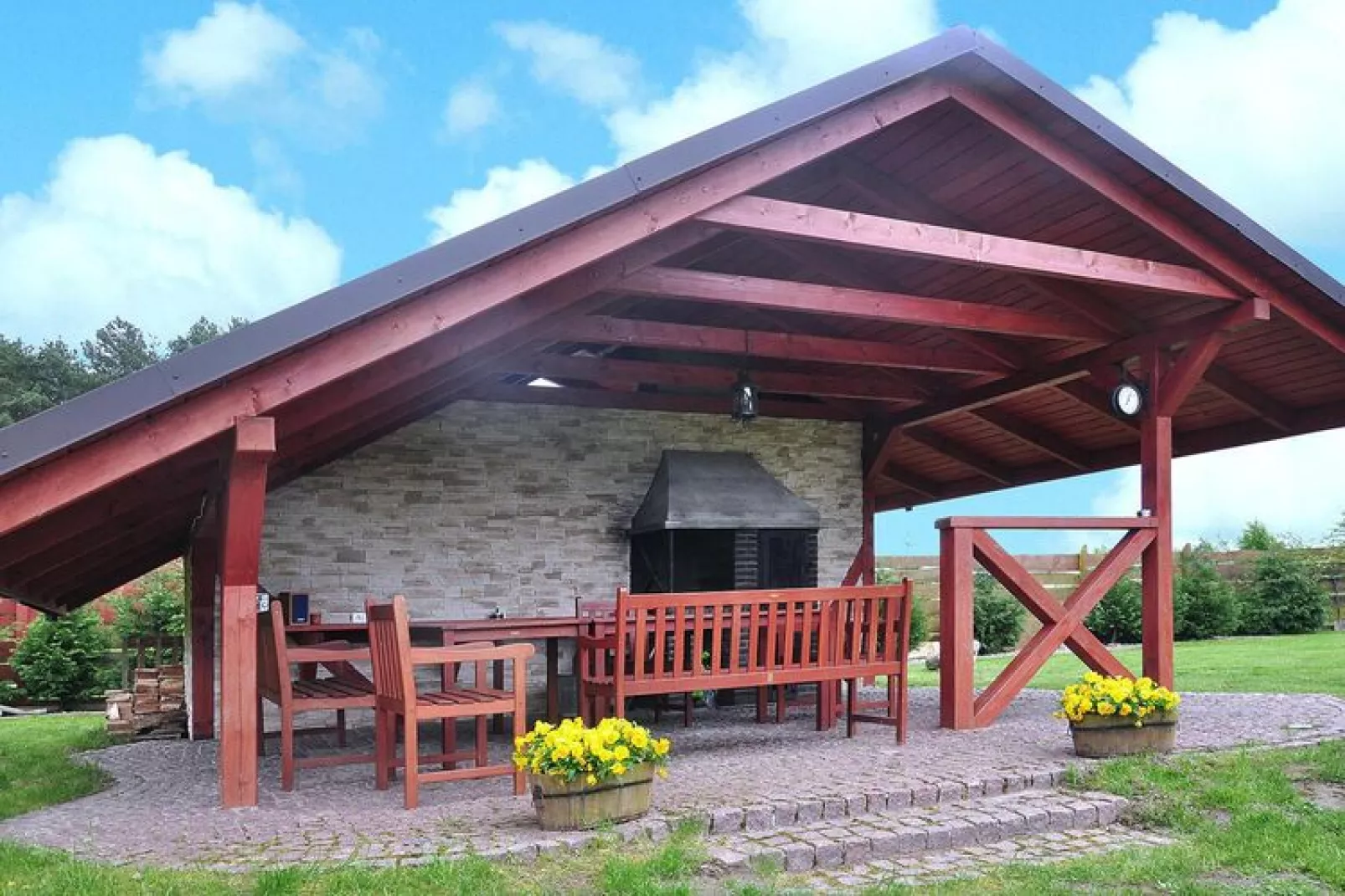 Holiday homes Kolczewo60 qm Typ A domek 60 qm-Exterior summer