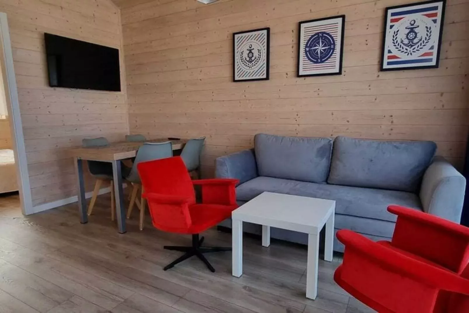 Domki wakacyjne parterowe Sarbinowo-Living room