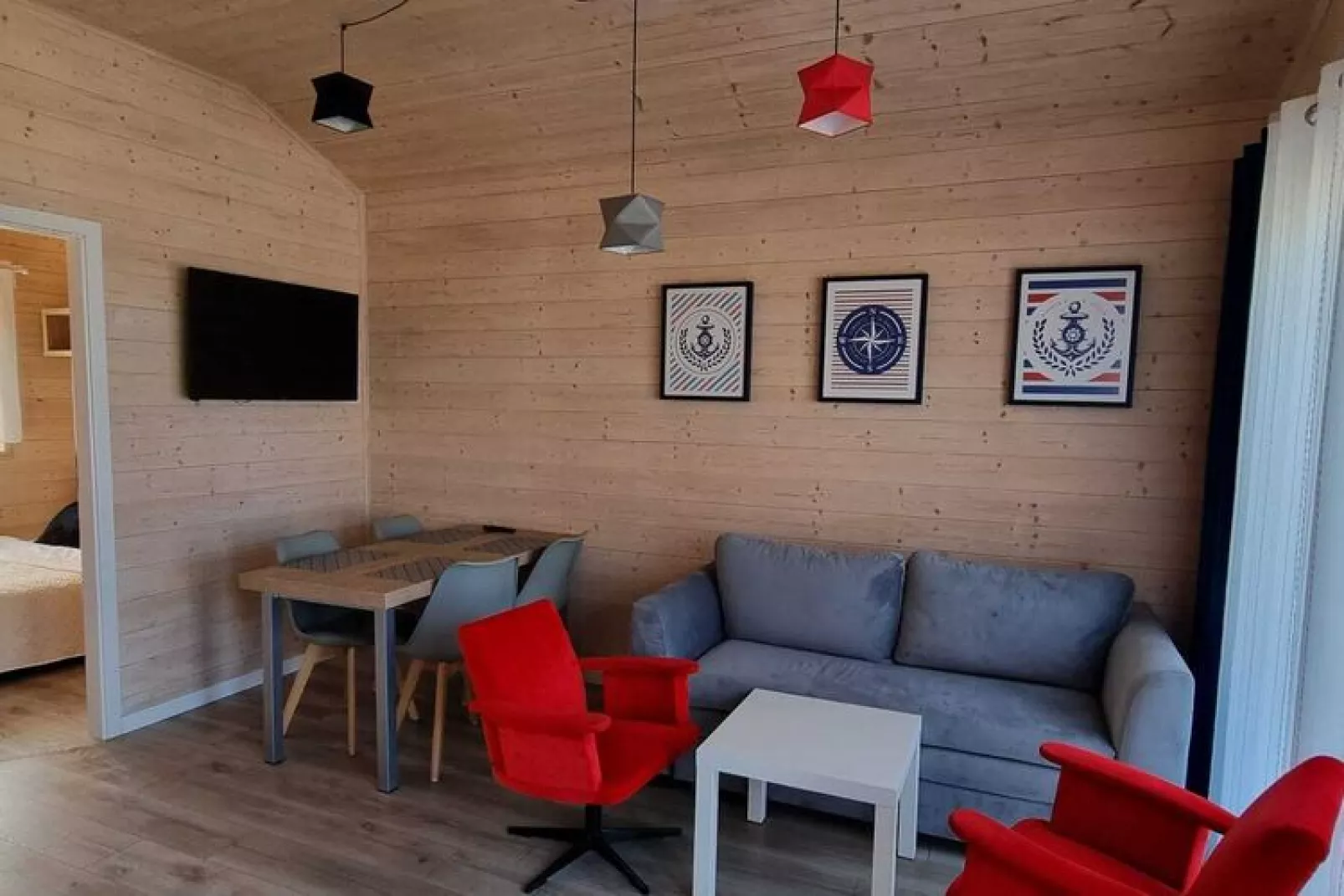 Domki wakacyjne parterowe Sarbinowo-Living room