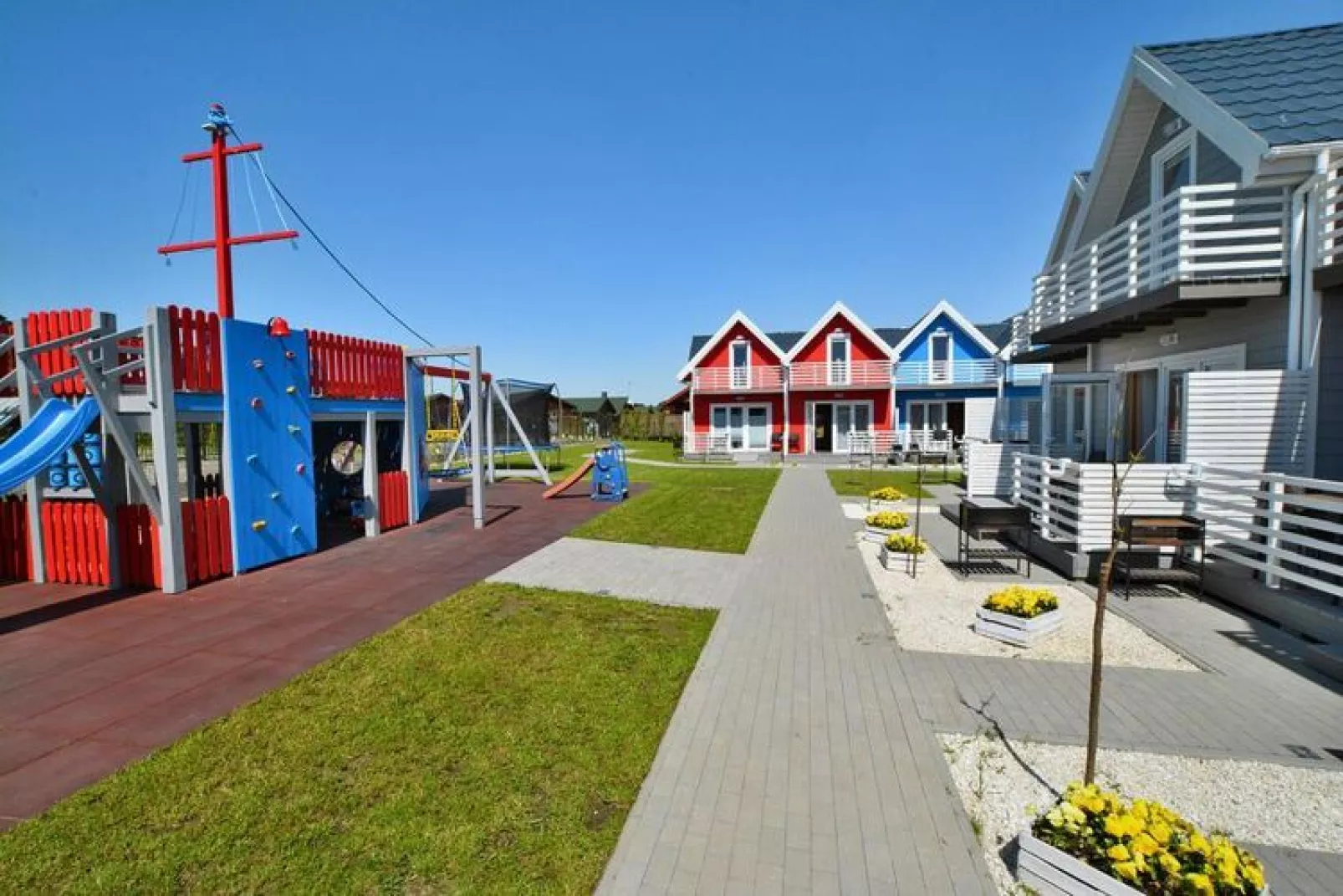 Domki wakacyjne parterowe Sarbinowo-Areas summer 1km