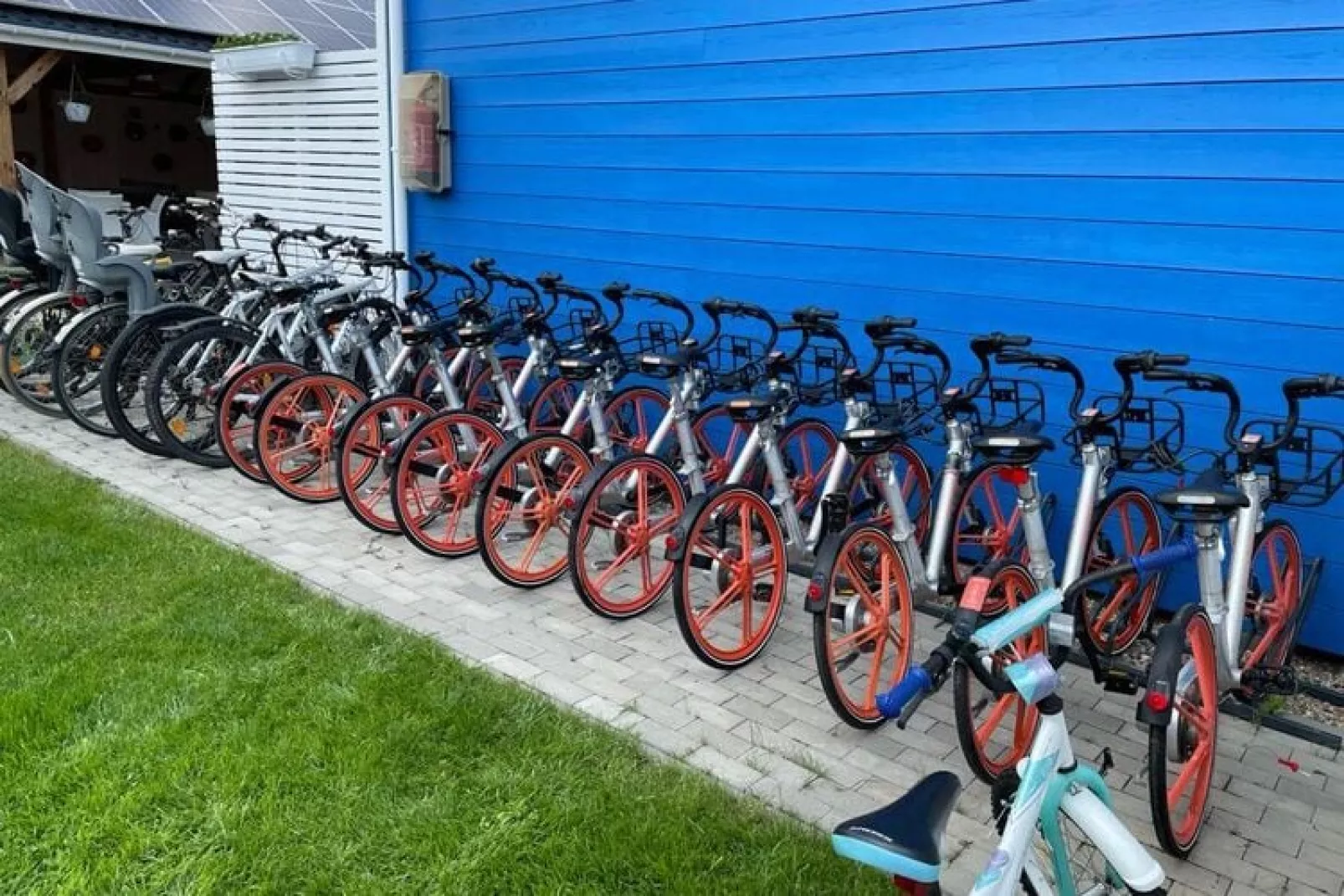 Domki wakacyjne piętrowe Sarbinowo-Parkeinrichtungen