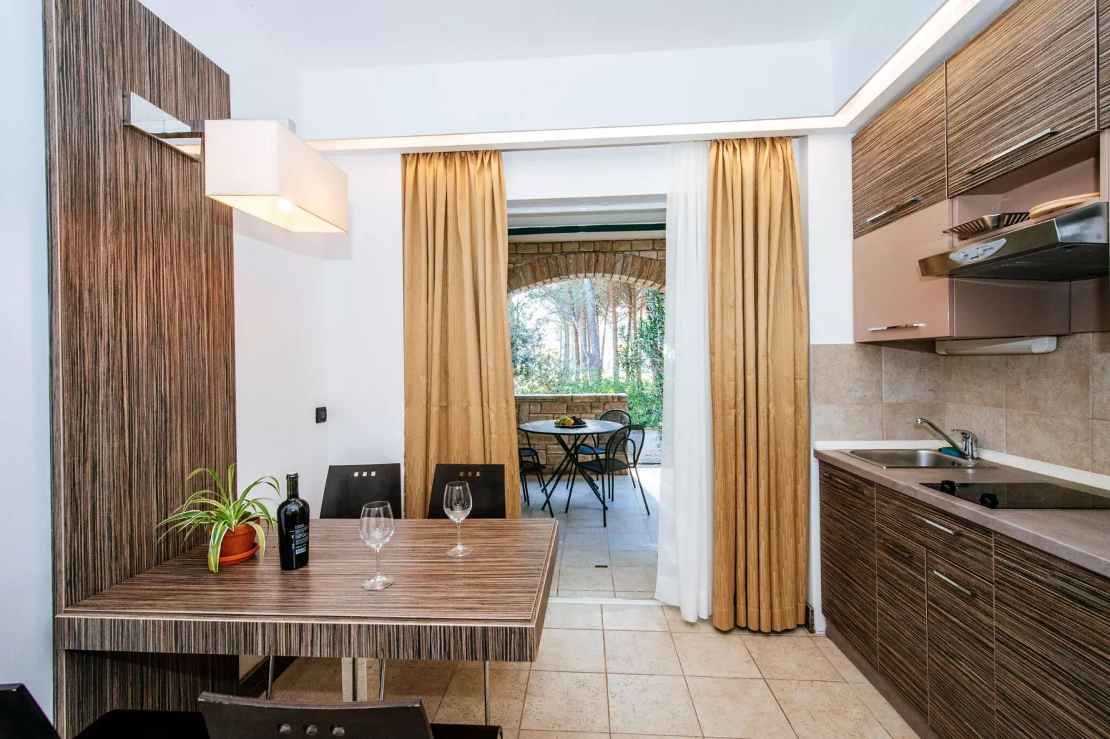 Zaton Holiday Resort - AP/4 Comfort 4 Stars - 36 qm 4 Pers-Kitchen