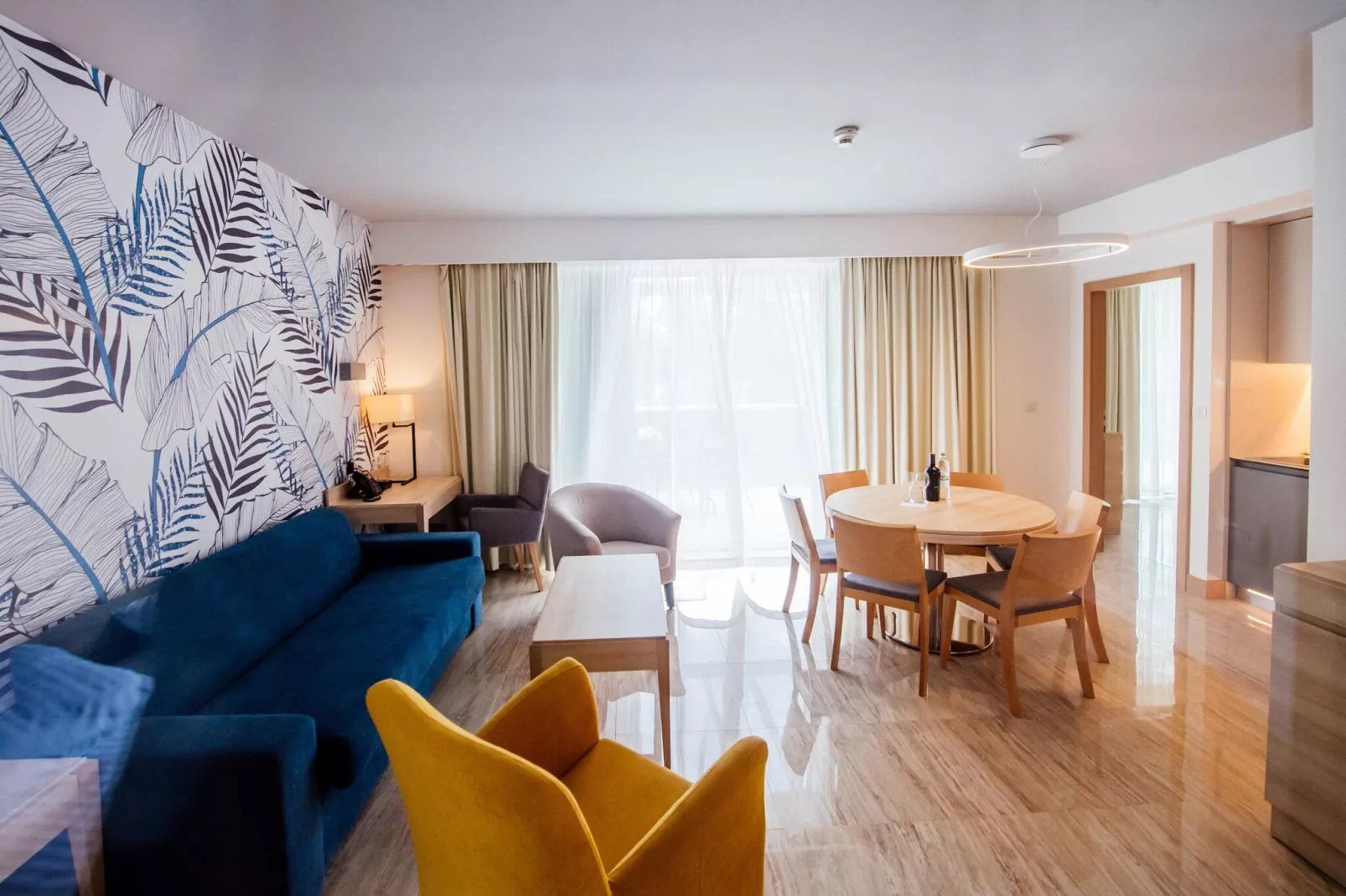 Zaton Holiday Resort - AP/5-6 Superior 4 Stars 65qm 6 Pers-Living room