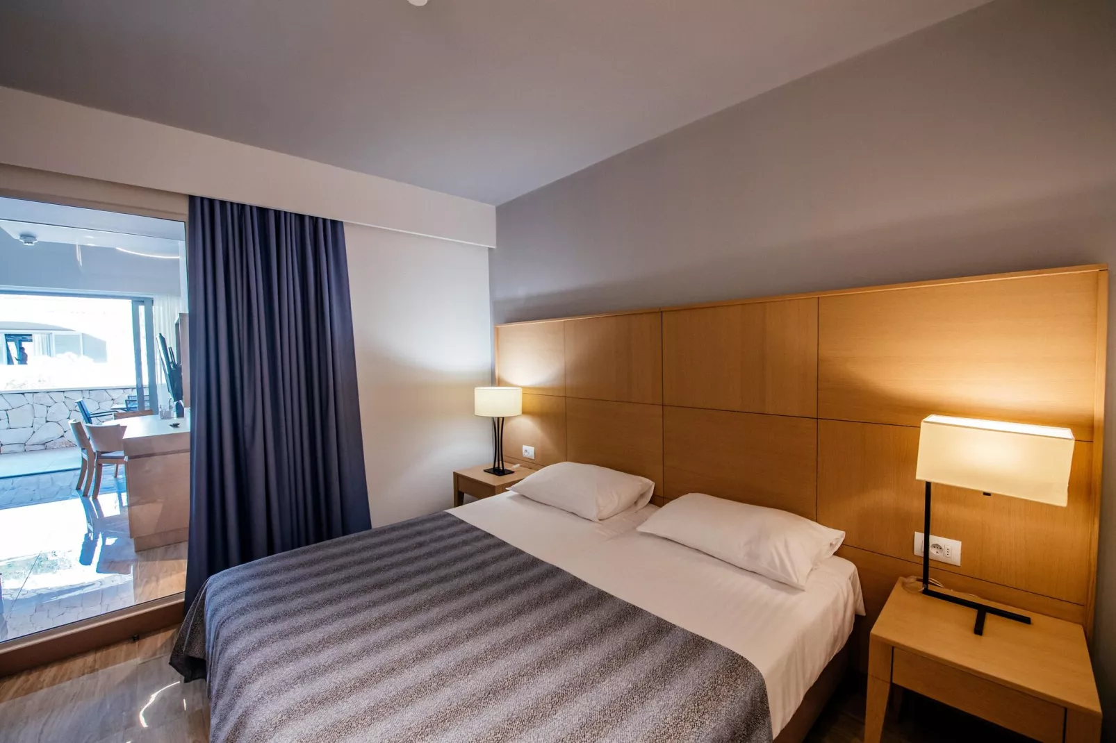 Zaton Holiday Resort - AP/5-6 Superior 4 Stars 65qm 6 Pers-Bedroom
