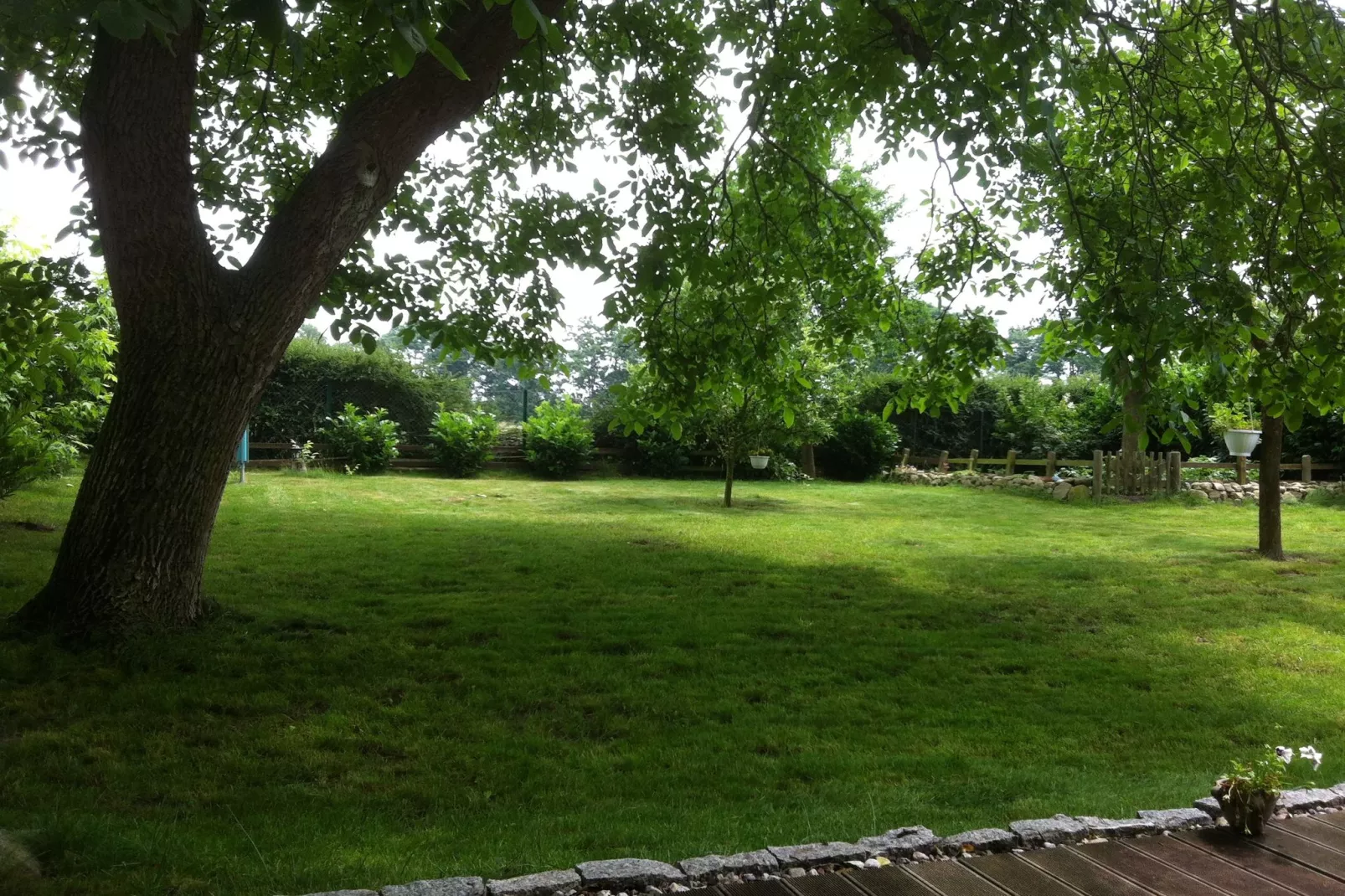An der Wismarbucht mit Kamin-Gardens summer