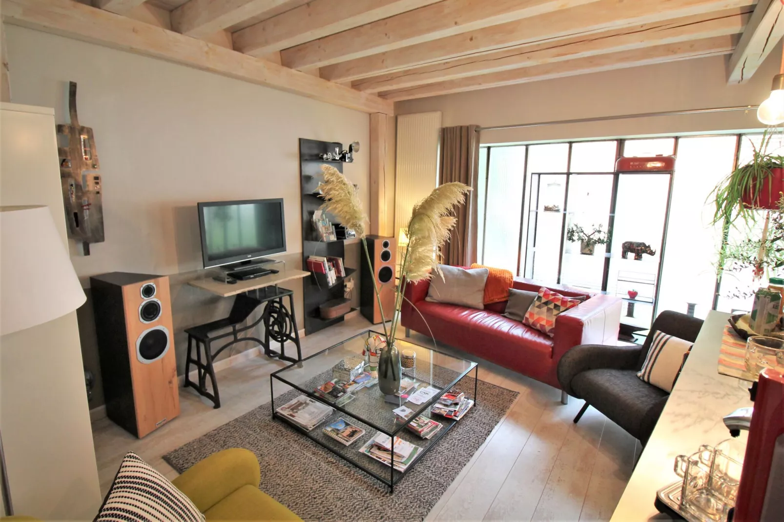 Gîte la Verrerie-Living room