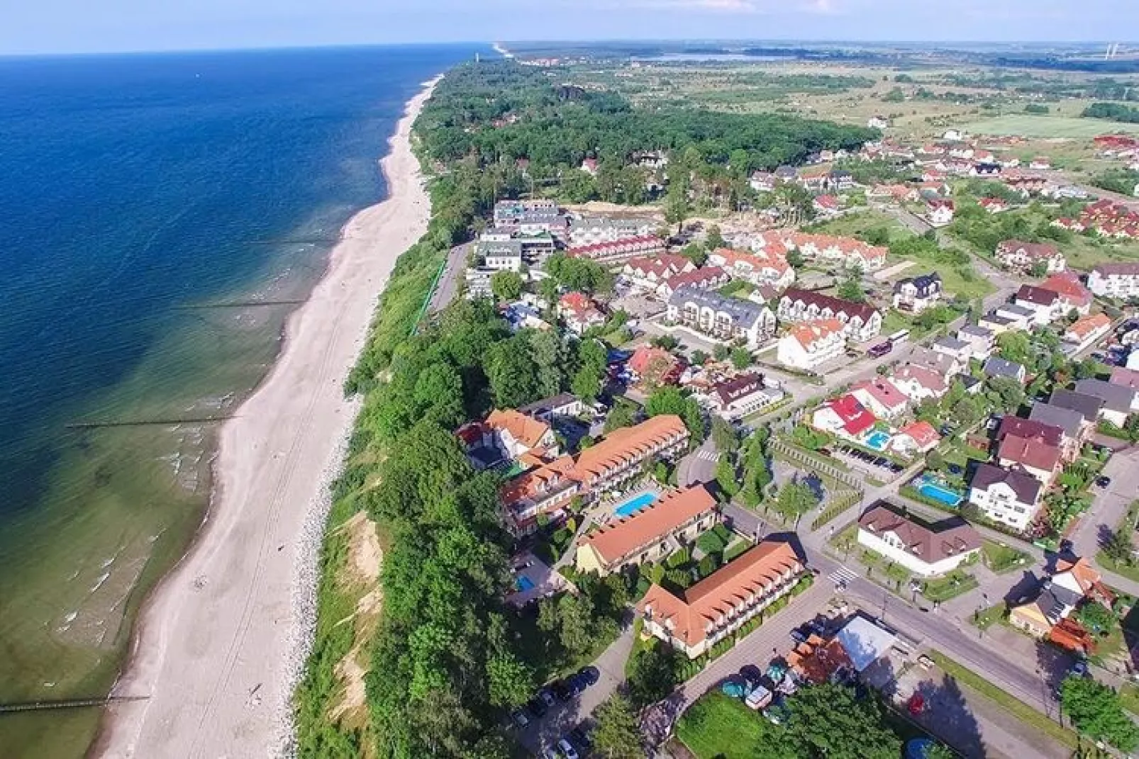 Domki wakacyjne Rewal-Areas summer 1km