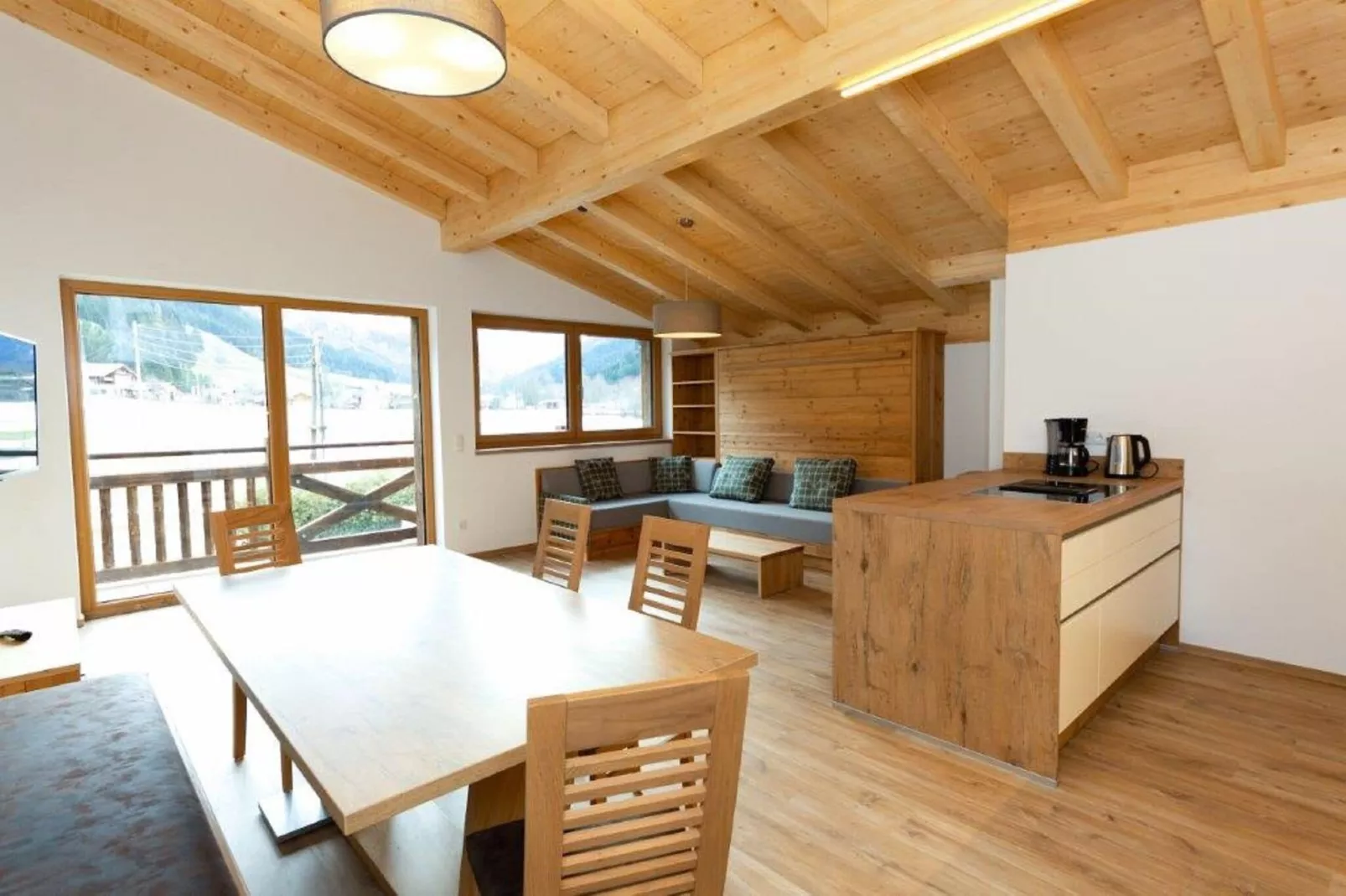 JUCHE FEWO - FAULKOGEL - Haus blau-Wohnzimmer