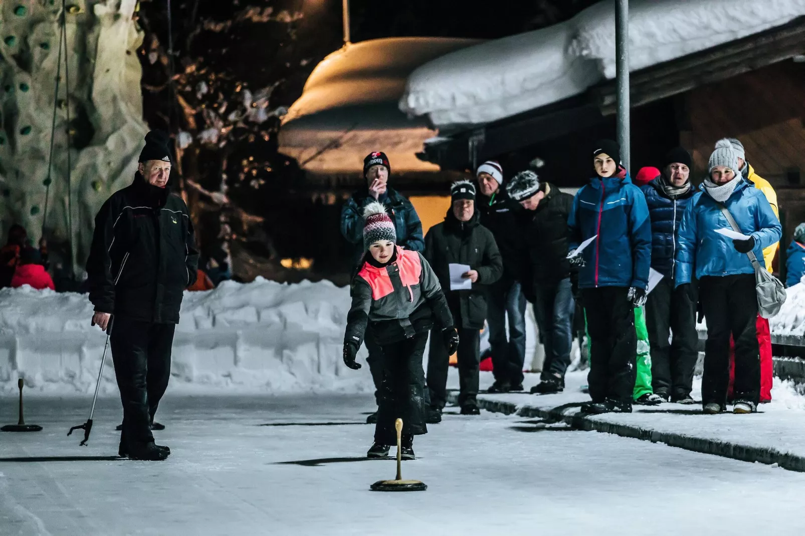 JUCHE FEWO - ENNSKRAXN - Haus grün-Gebiet Winter 1 km