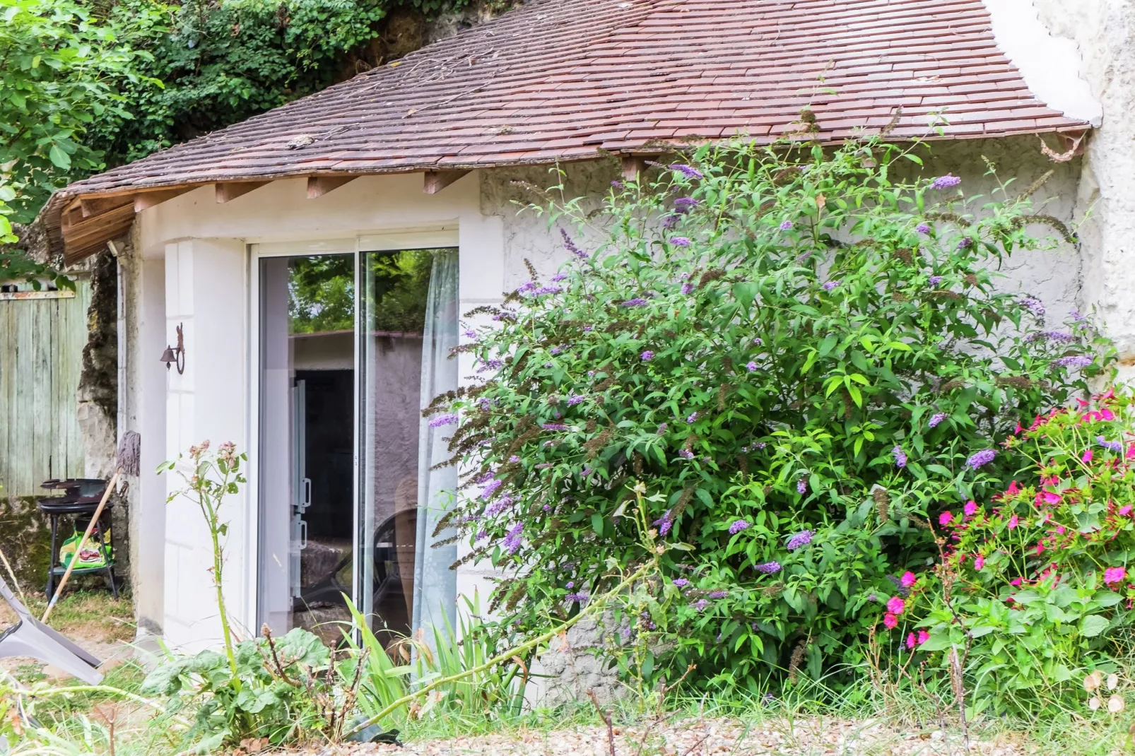 Maison troglodyte - Châteaux de la Loire-Außenbereich Sommer