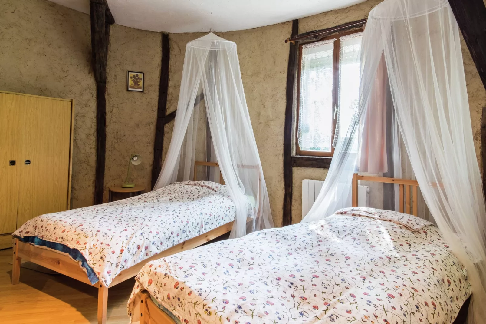 Maison troglodyte - Châteaux de la Loire-Schlafzimmer
