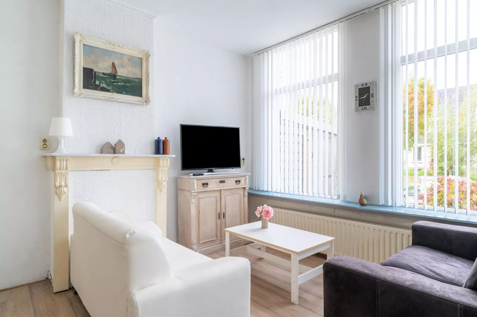 Vakantiehuis Heeg-Wohnzimmer