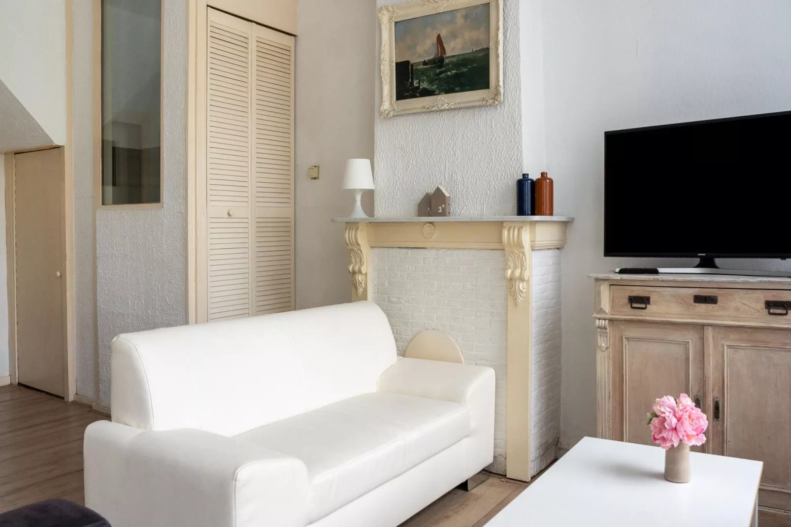 Vakantiehuis Heeg-Wohnzimmer