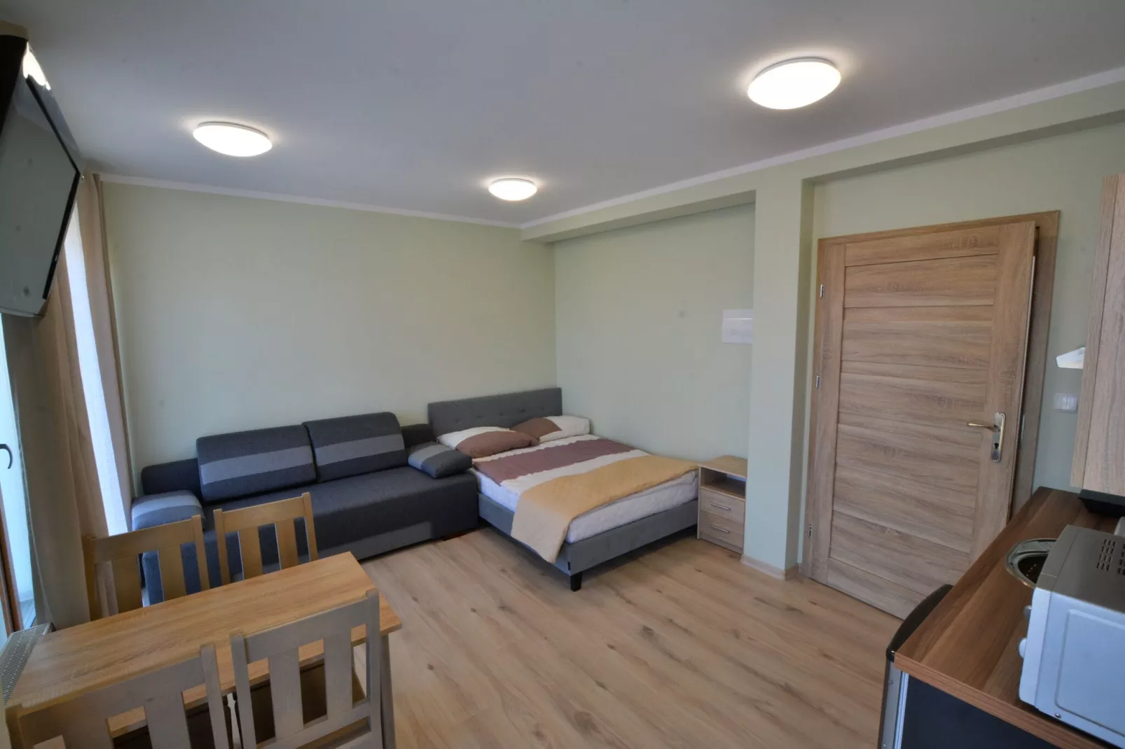 Pokój 3-osobowy na poddaszu Sarbinowo-Living room