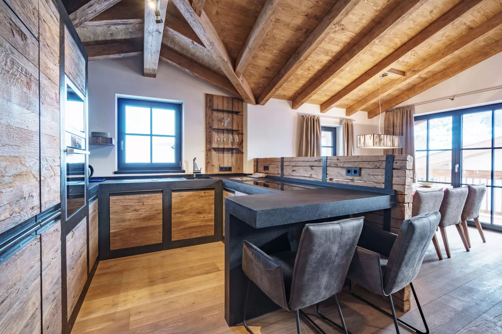 Green Garden Lodge B2 Walchen/Kaprun-Cuisine