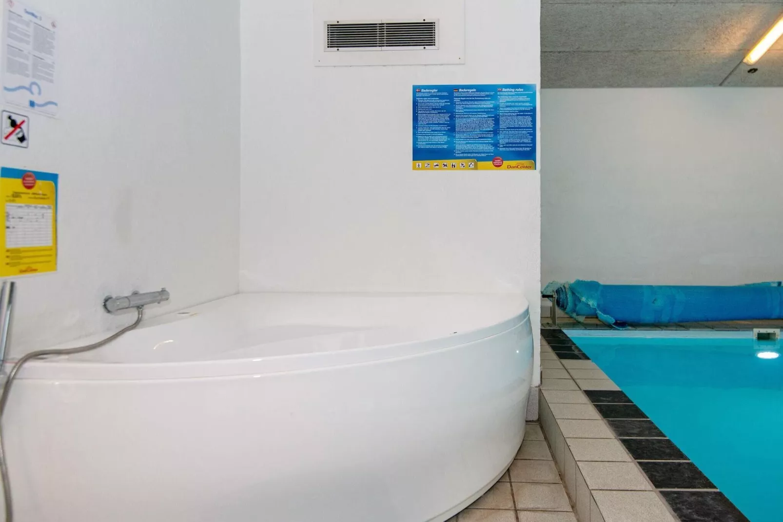 8 Personen Ferienhaus in Knebel-Wellnessbereich