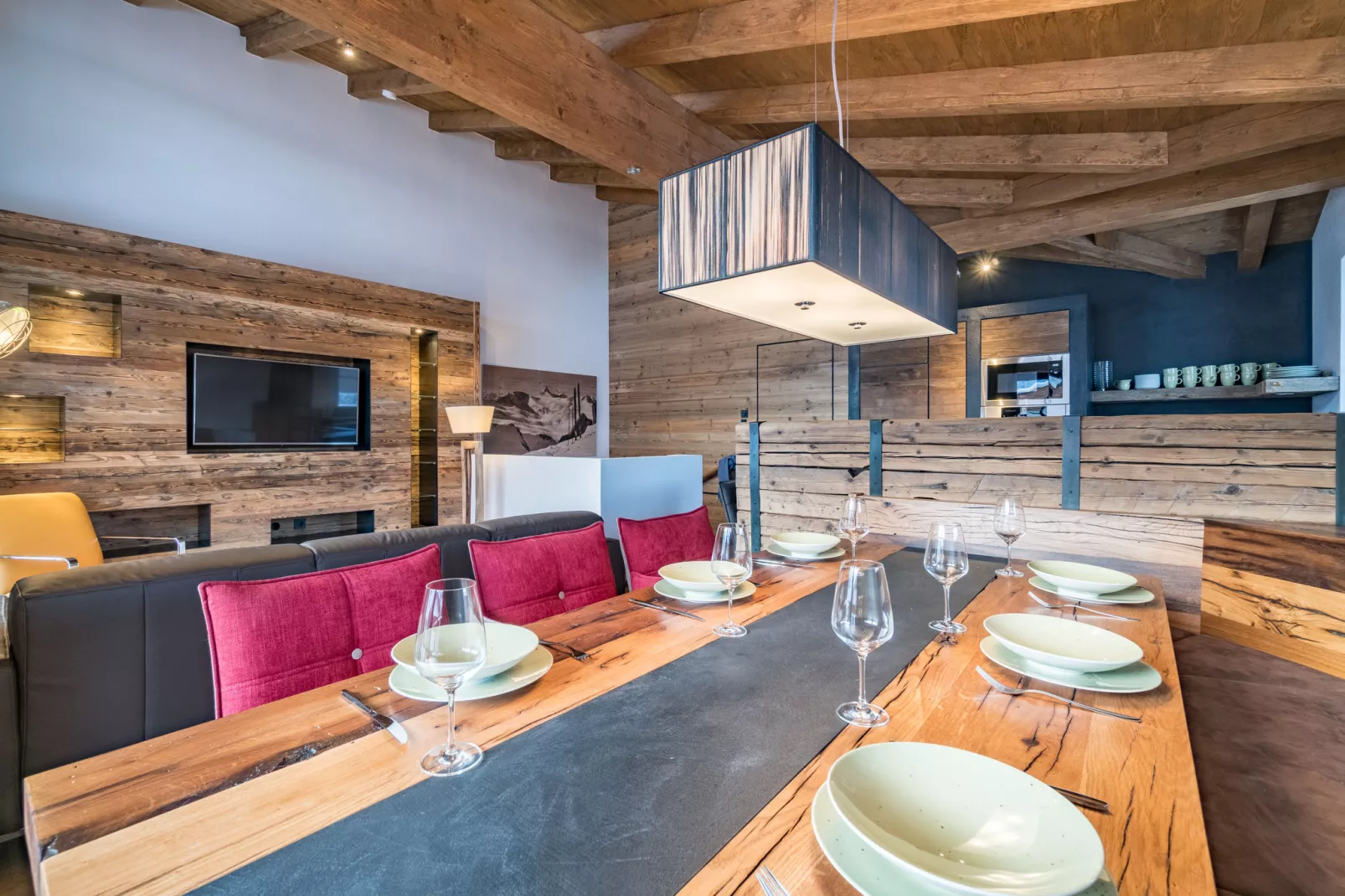 Green Garden Lodge B2 Walchen/Kaprun-Salle à manger