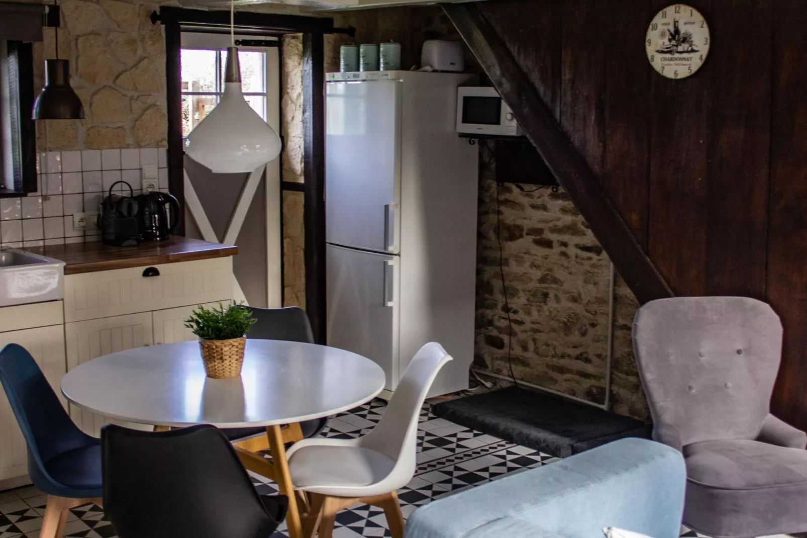 La Ferme Ranciat-Dining room