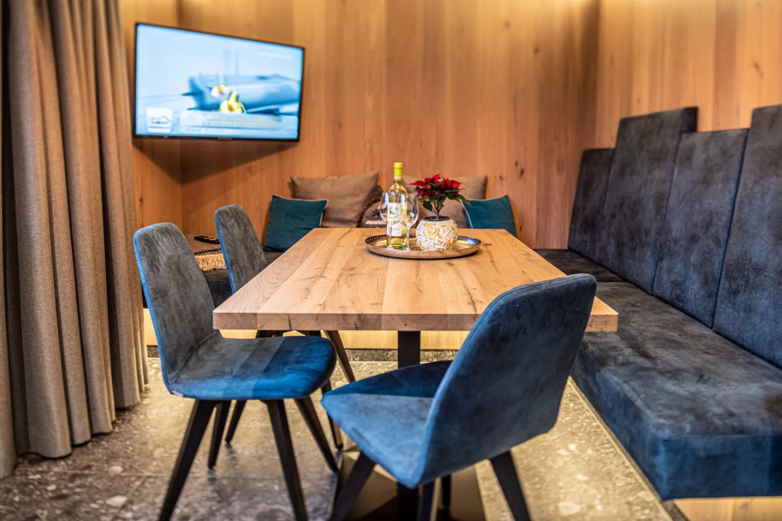 Feriendorf Das Dorf - Steinhaus-Dining room