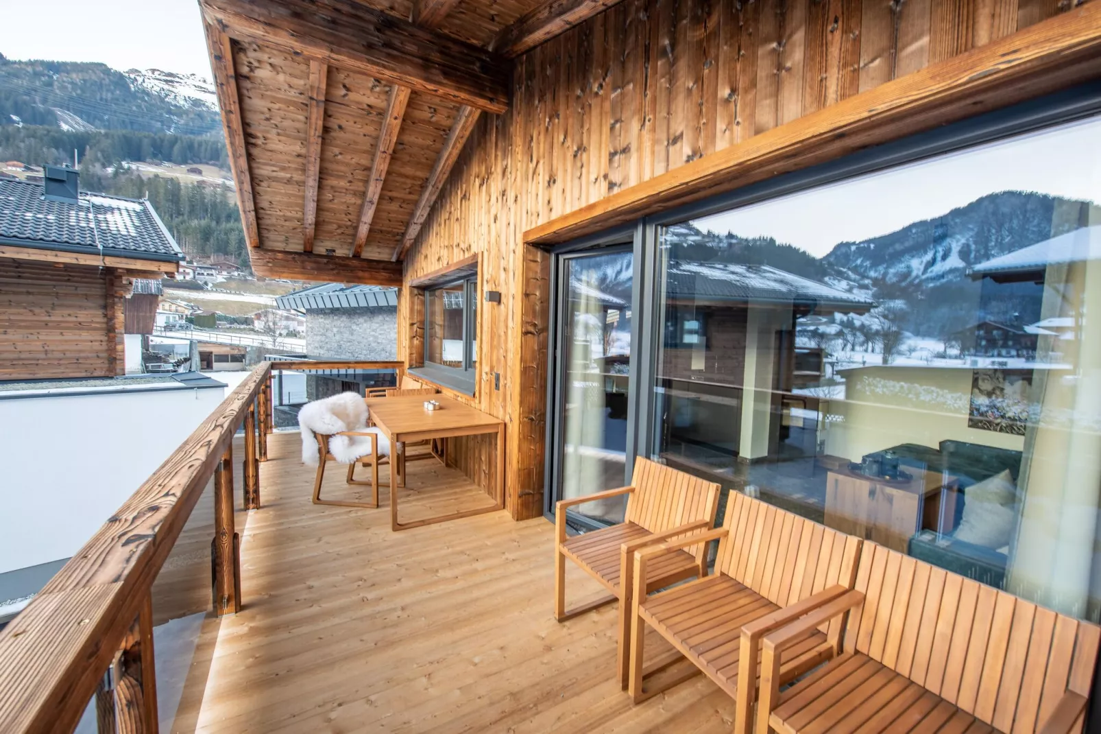 Feriendorf Das Dorf - Scheune/Badhaus-Terrace balcony