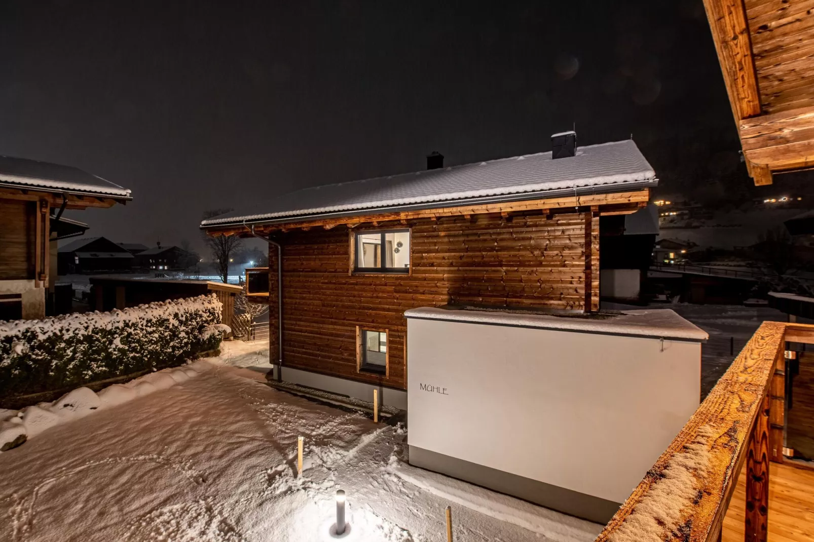 Feriendorf Das Dorf - Mühle-Exterior winter