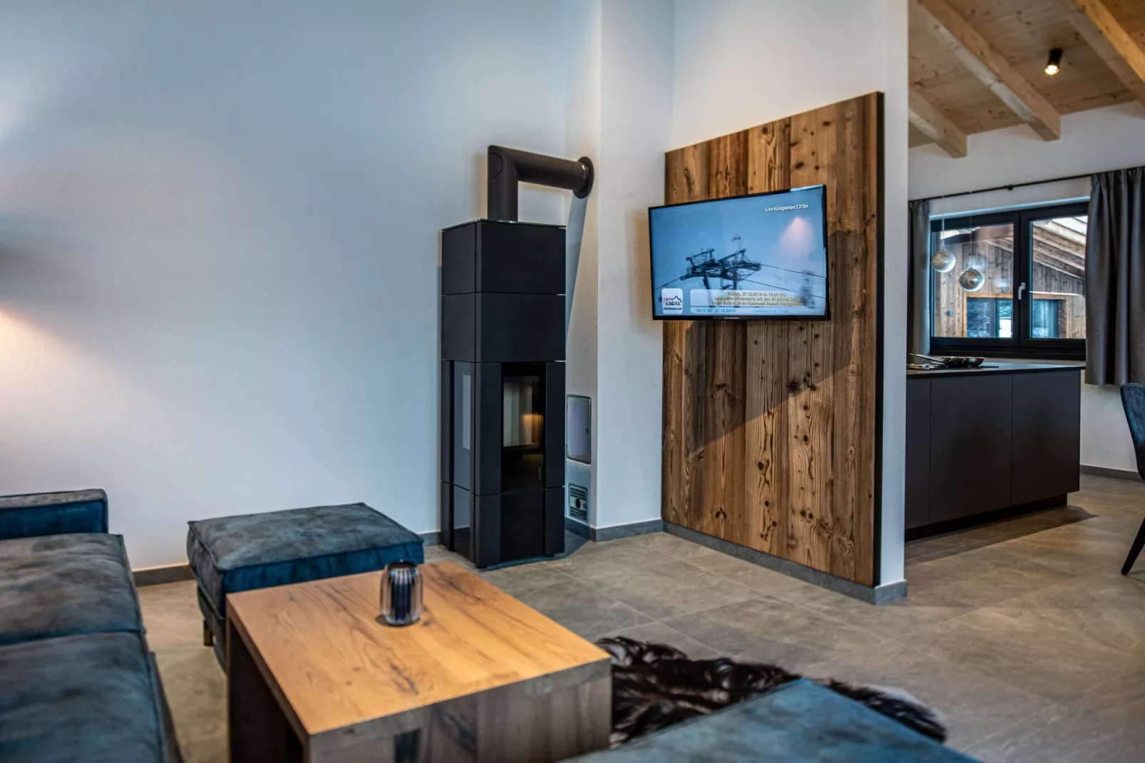 Feriendorf Das Dorf - Mühle-Living room