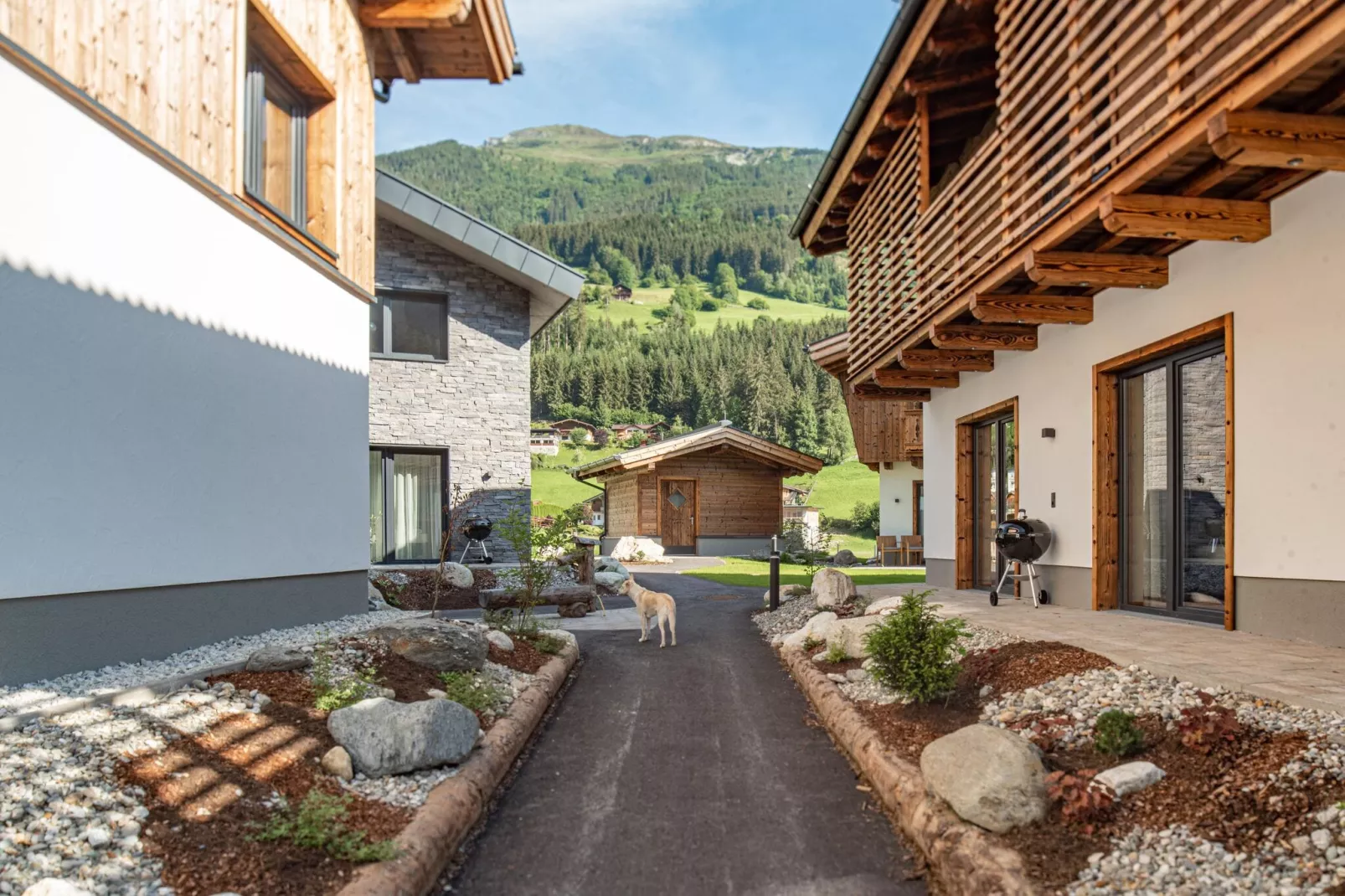 Feriendorf Das Dorf - Bauernhaus-Extérieur été