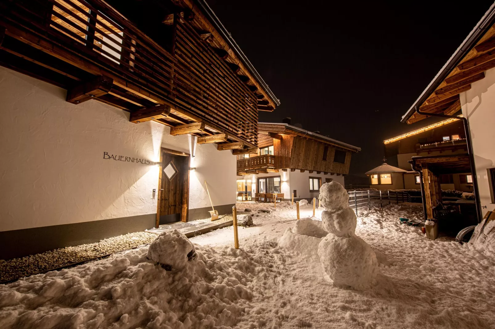 Feriendorf Das Dorf - Bauernhaus-Extérieur hiver