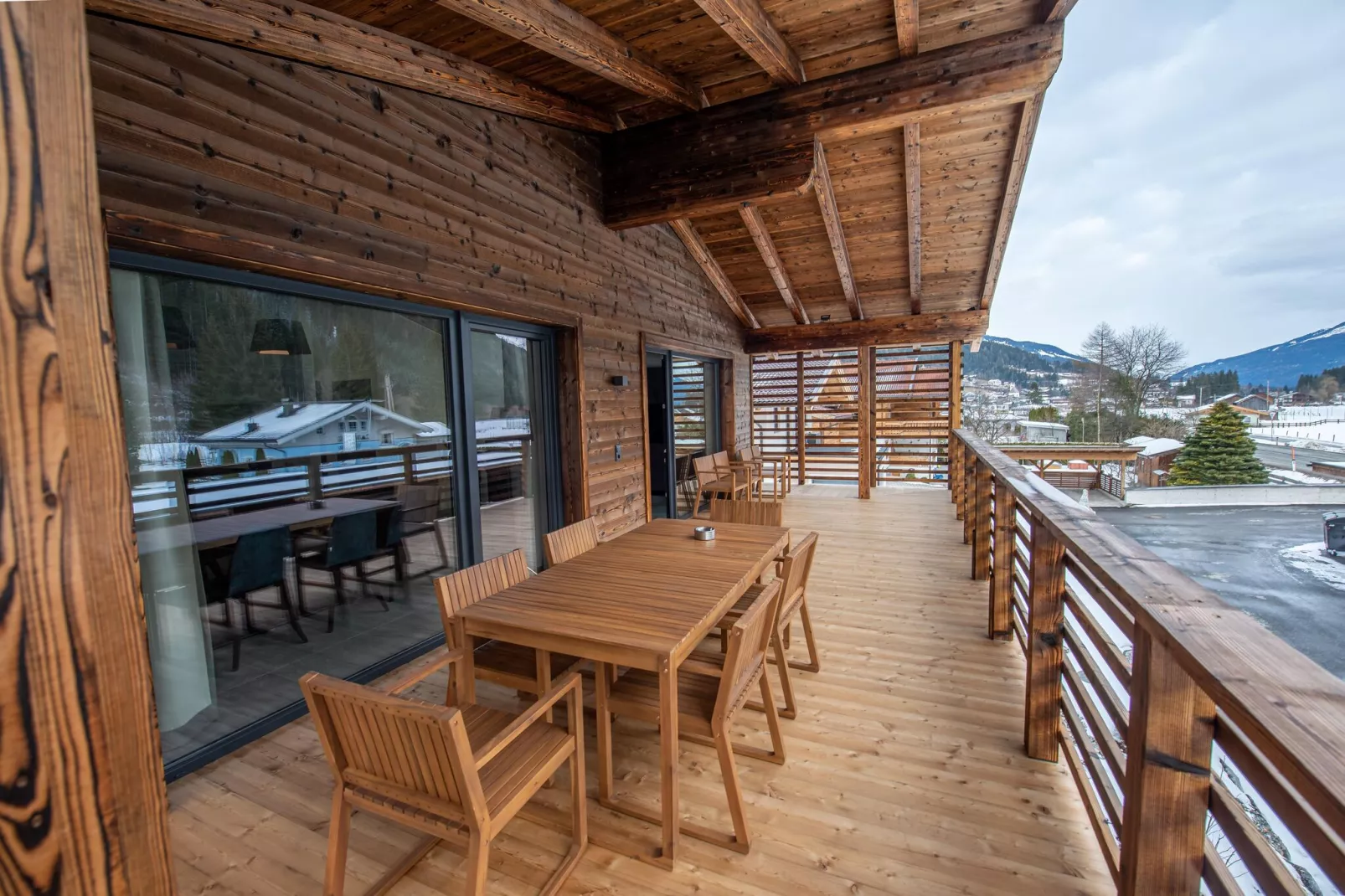 Feriendorf Das Dorf - Bauernhaus-Balcon-terrasse