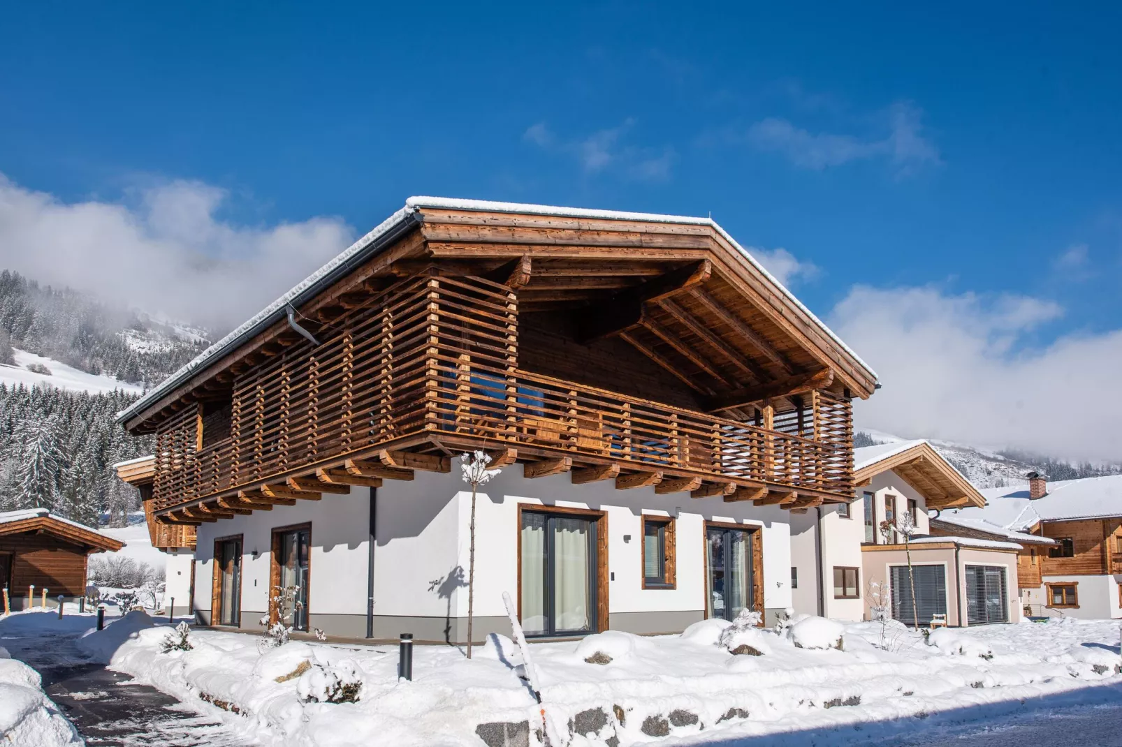 Feriendorf Das Dorf - Bauernhaus-Extérieur hiver